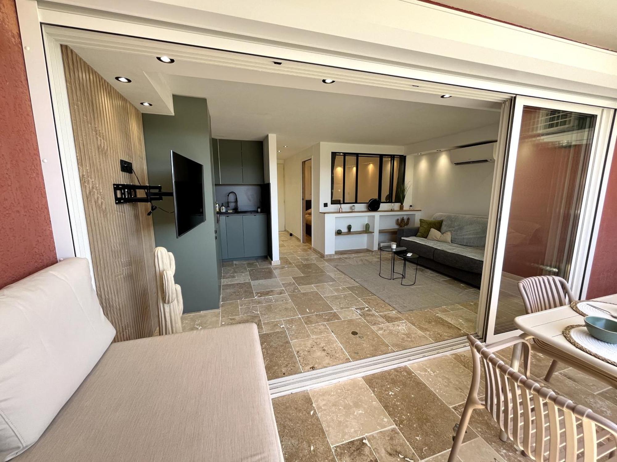 Le Sable Doux Apartment Cogolin Bagian luar foto